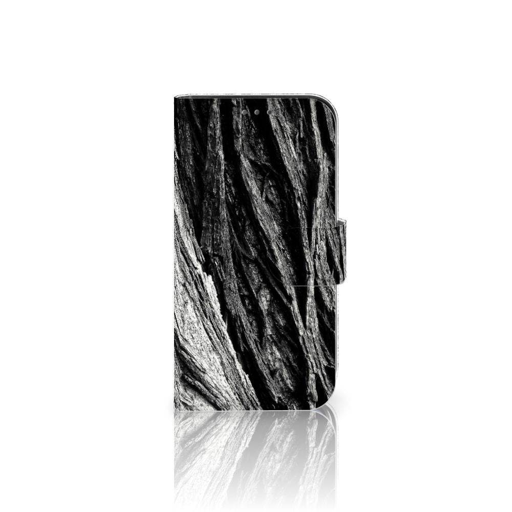 Book Style Case Apple iPhone 12 Mini Boomschors Grijs