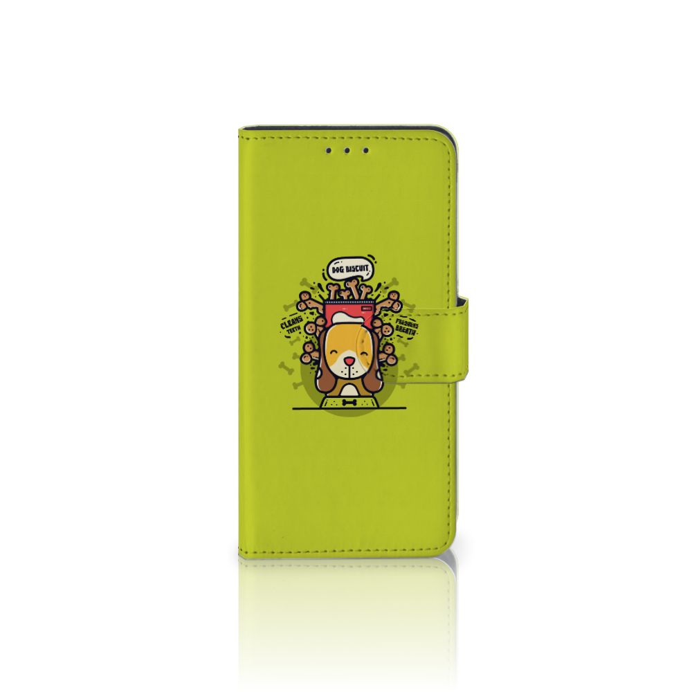 Doggy Biscuit Hoesje Alcatel 1B (2020) Met Twee Pasjes Kunstleer TPU | Book Case