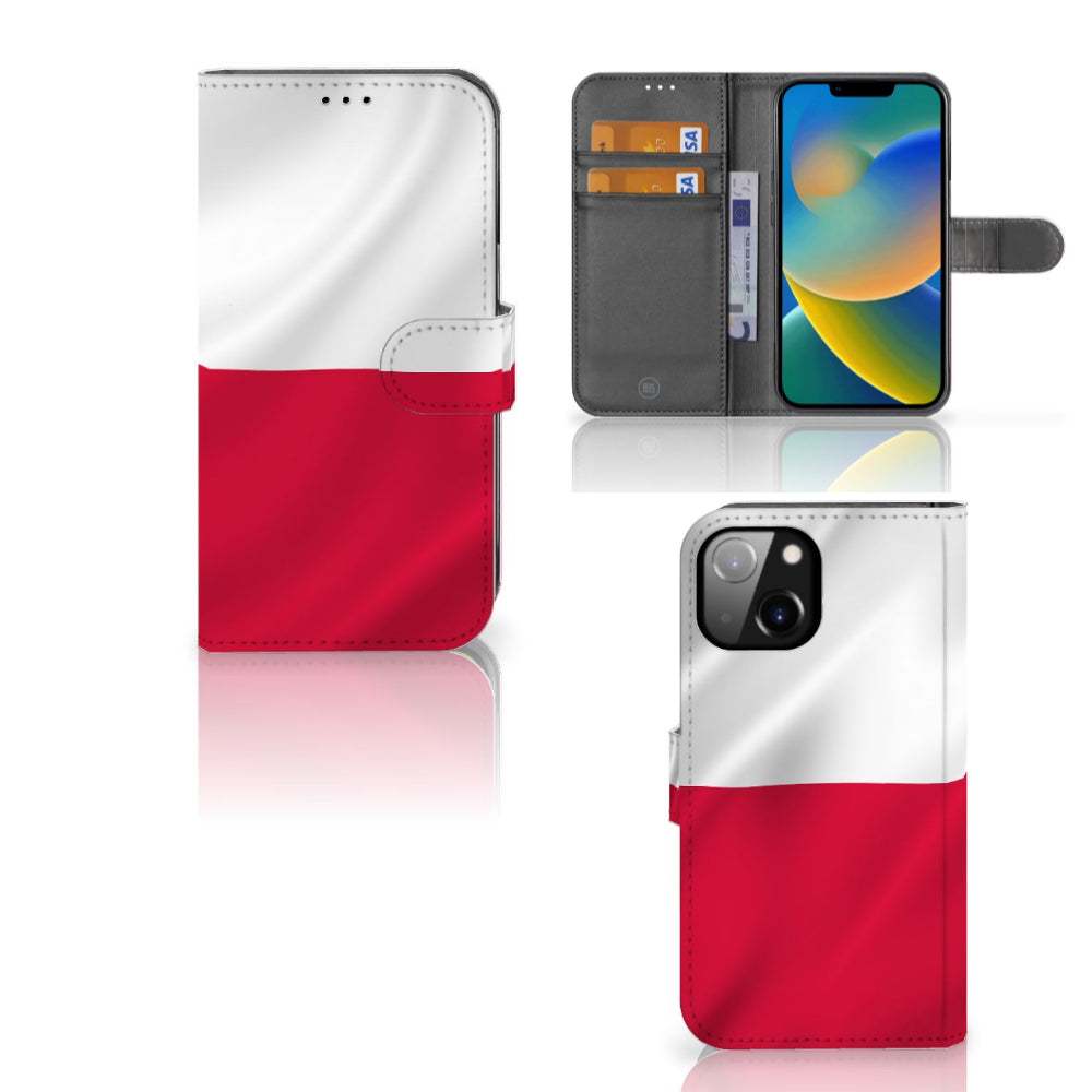 Apple iPhone 14 Bookstyle Case Polen