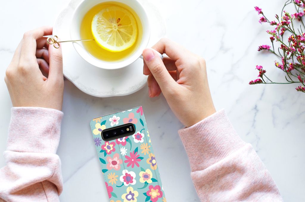 Samsung Galaxy S10 Smart Cover Flower Power