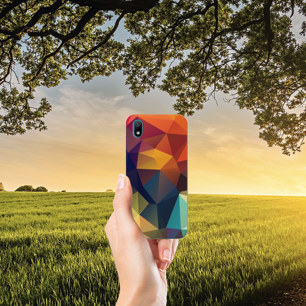 Huawei Y5 (2019) TPU Hoesje Polygon Color