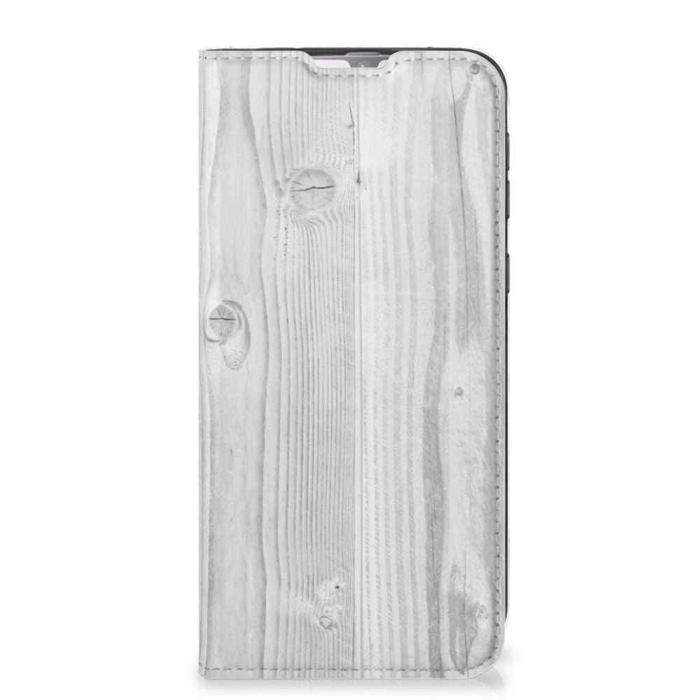 Samsung Galaxy M31 Book Wallet Case White Wood - B2C Telecom