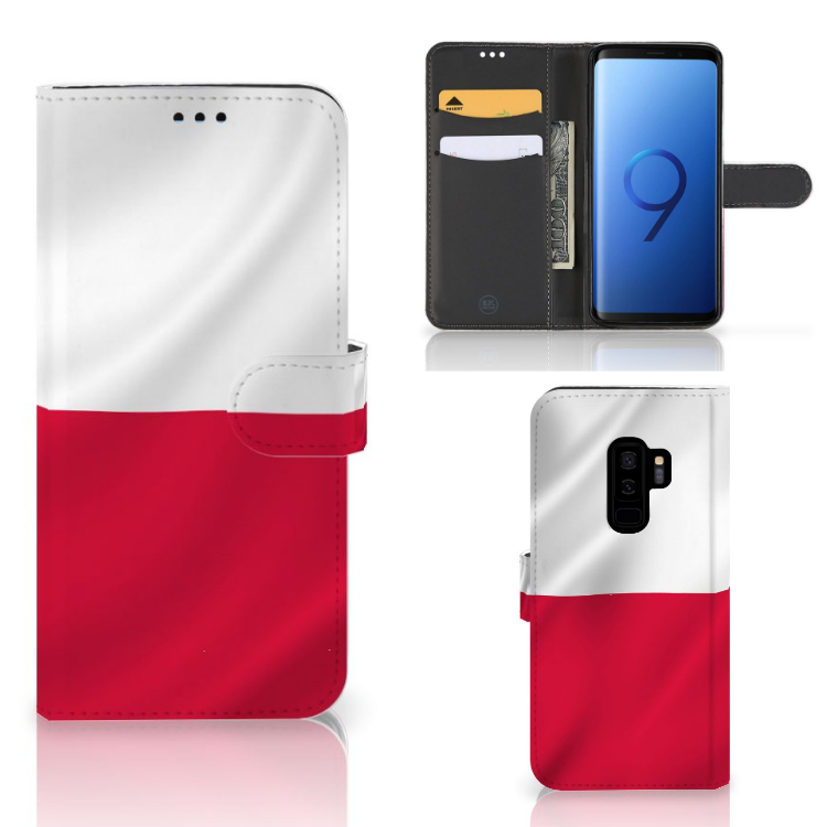 Samsung Galaxy S9 Plus Bookstyle Case Polen