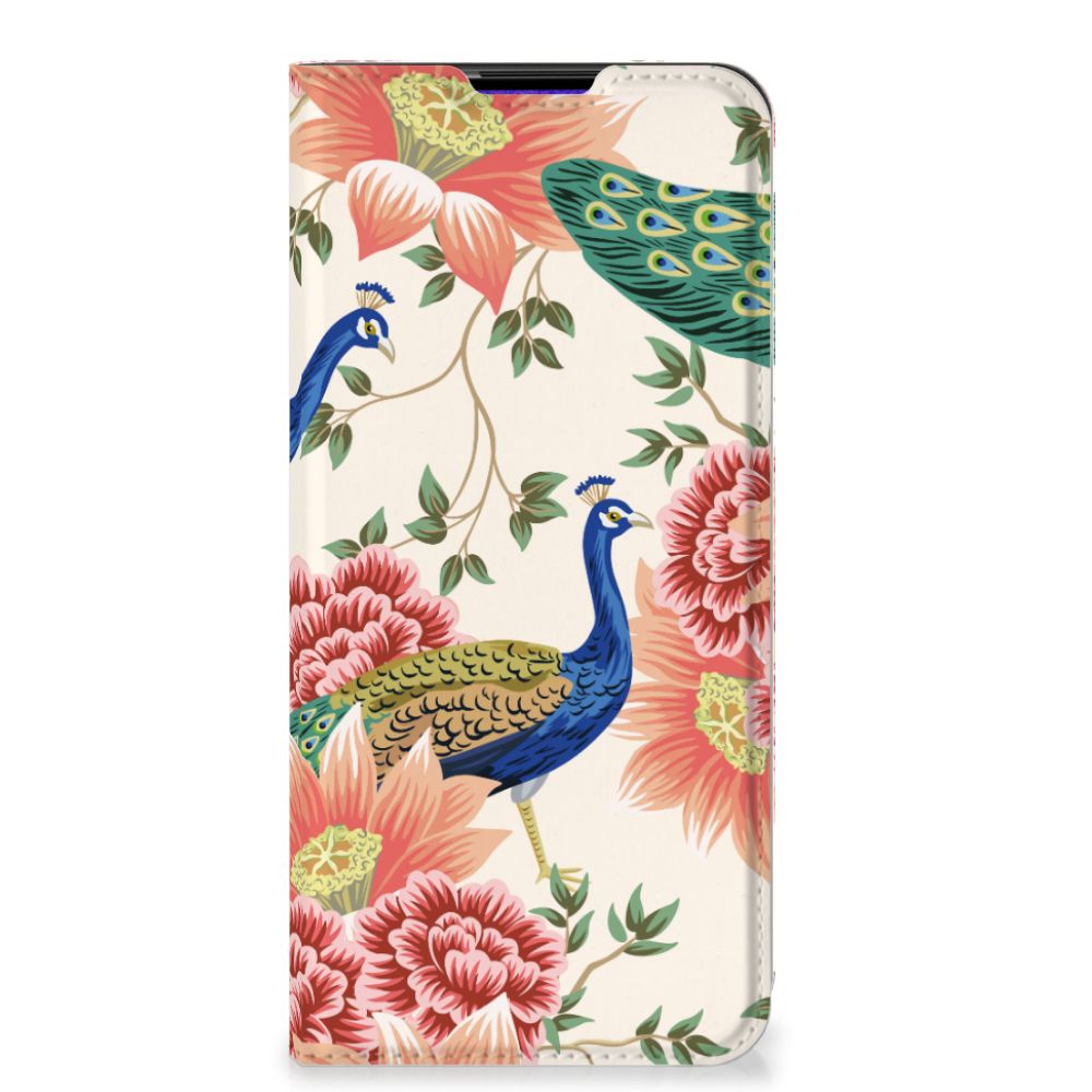 Hoesje maken voor Samsung Galaxy A03s Pink Peacock - B2C Telecom