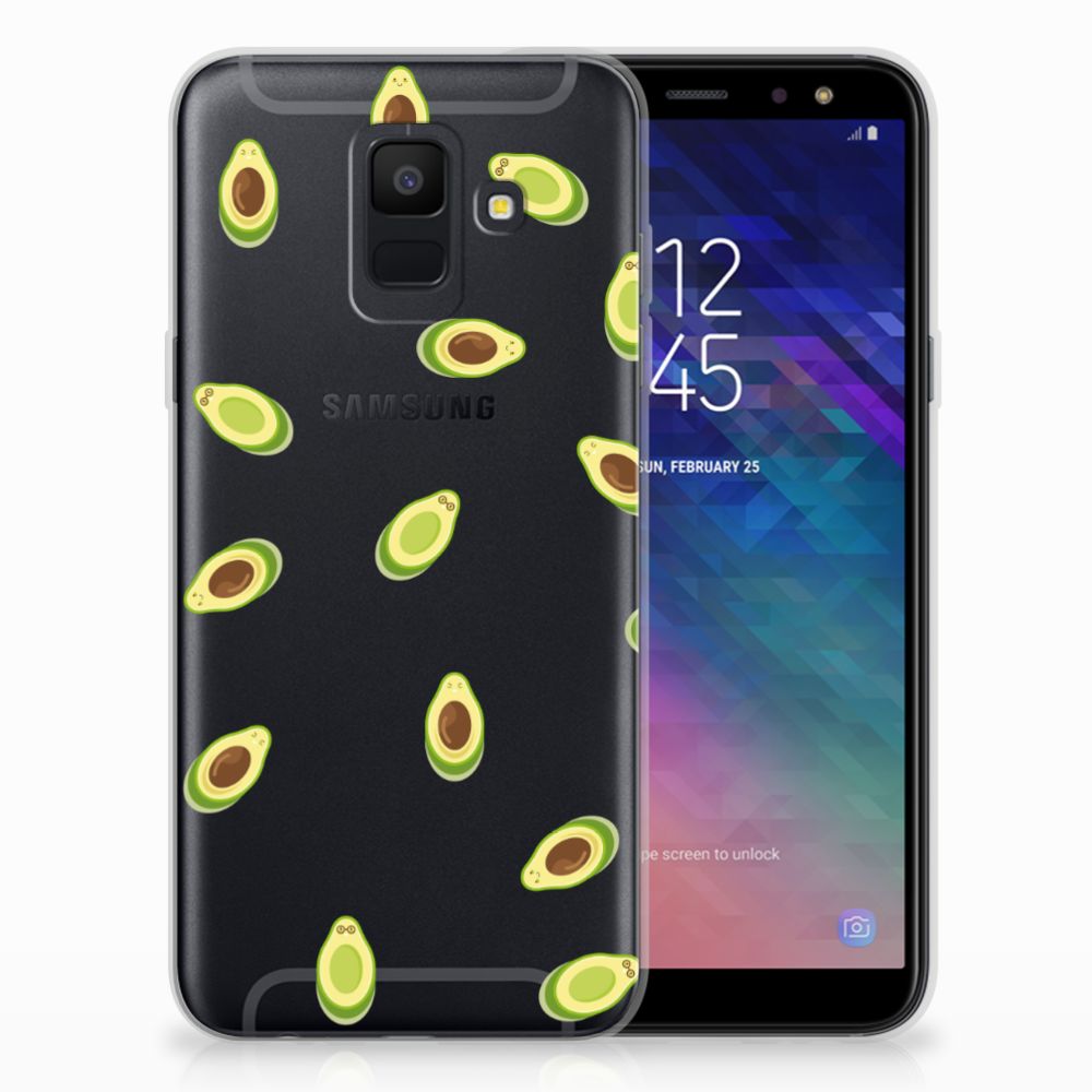 Samsung Galaxy A6 (2018) Siliconen Case Avocado