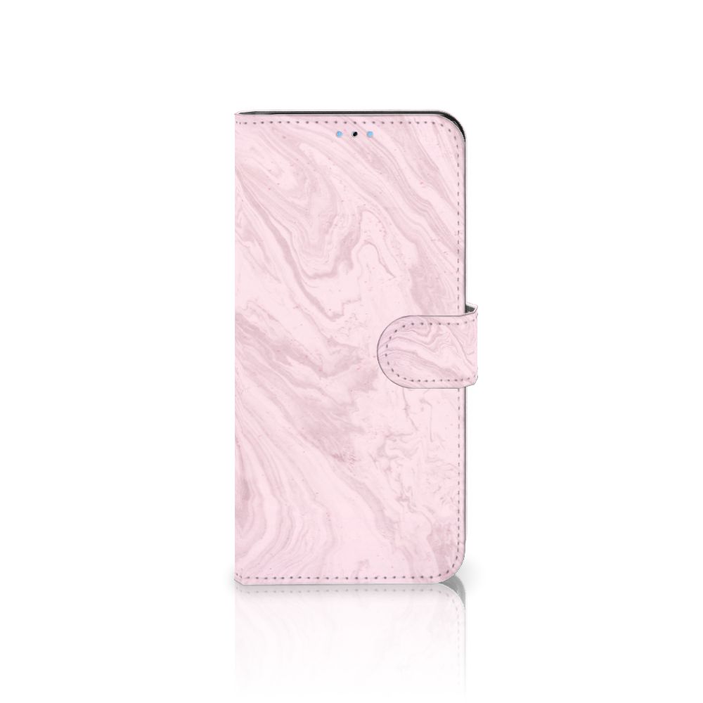 OPPO Reno8 Pro Bookcase Marble Pink - Origineel Cadeau Vriendin