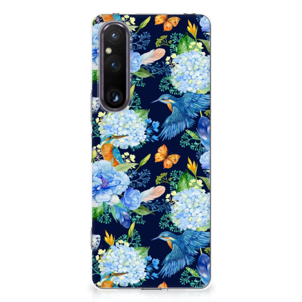 TPU Hoesje voor Sony Xperia 1 V IJsvogel