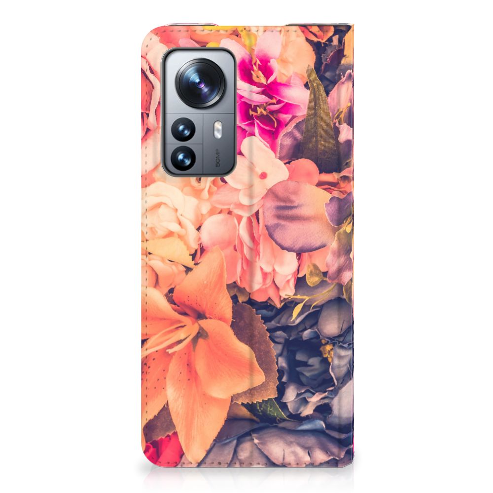 Xiaomi 12 Pro Smart Cover Bosje Bloemen - B2C Telecom