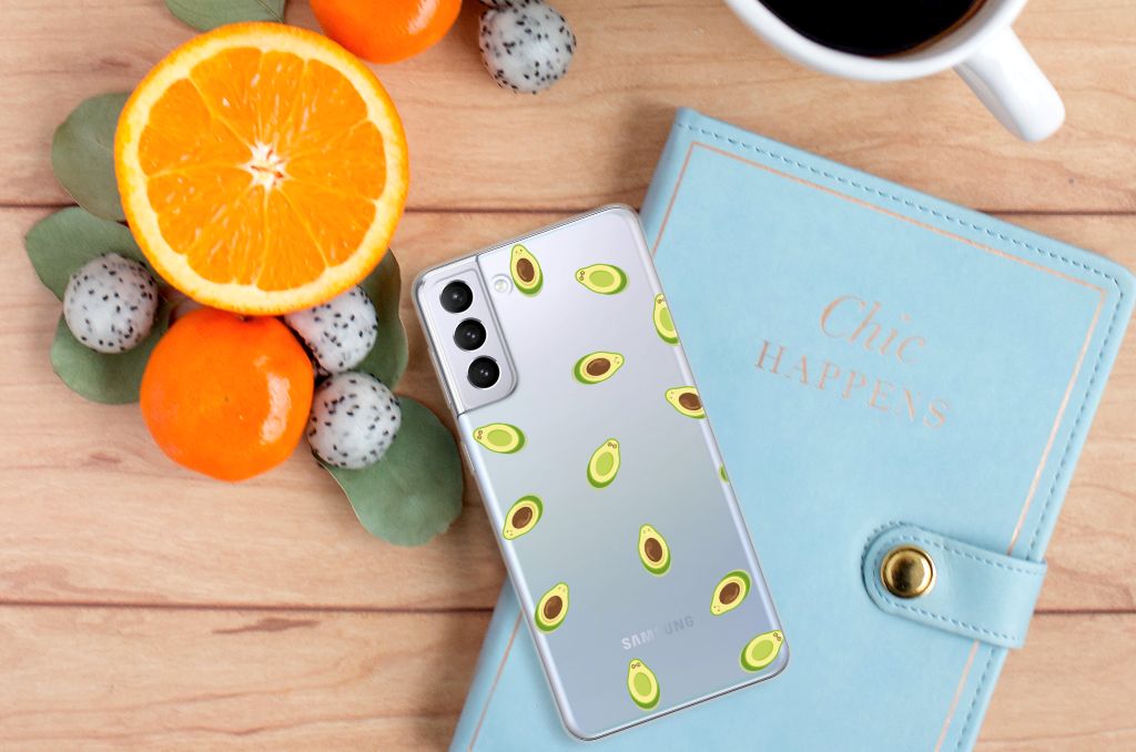 Samsung Galaxy S21 Plus Siliconen Case Avocado B2C Telecom