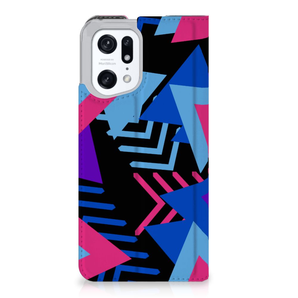 OPPO Find X5 Pro Stand Case Funky Triangle - B2C Telecom