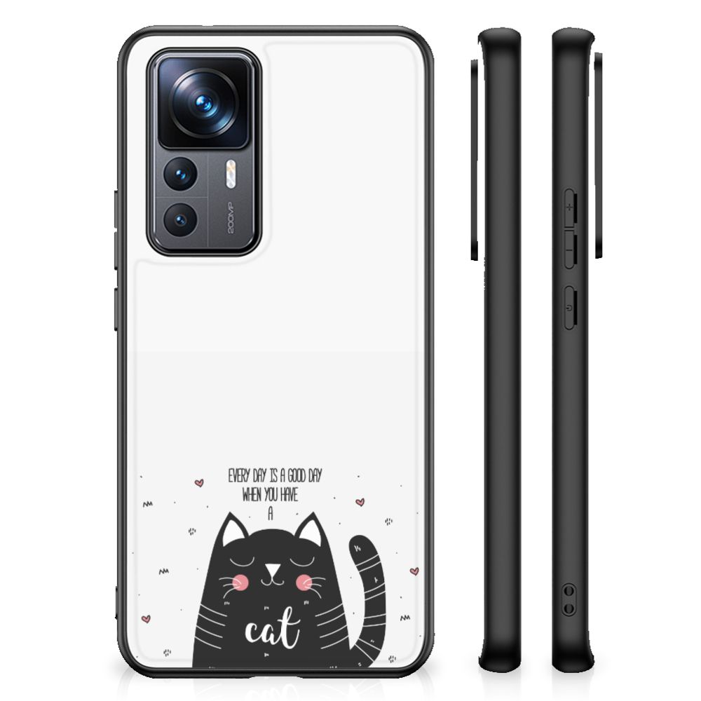 Xiaomi 12T | 12T Pro Hoesje Cat Good Day