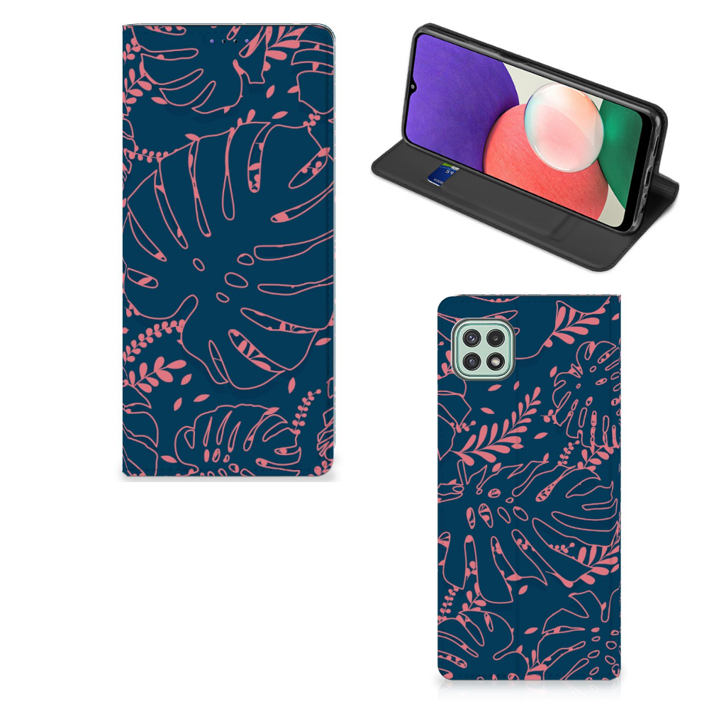 Samsung Galaxy A22 5G Smart Cover Palm Leaves - B2C Telecom