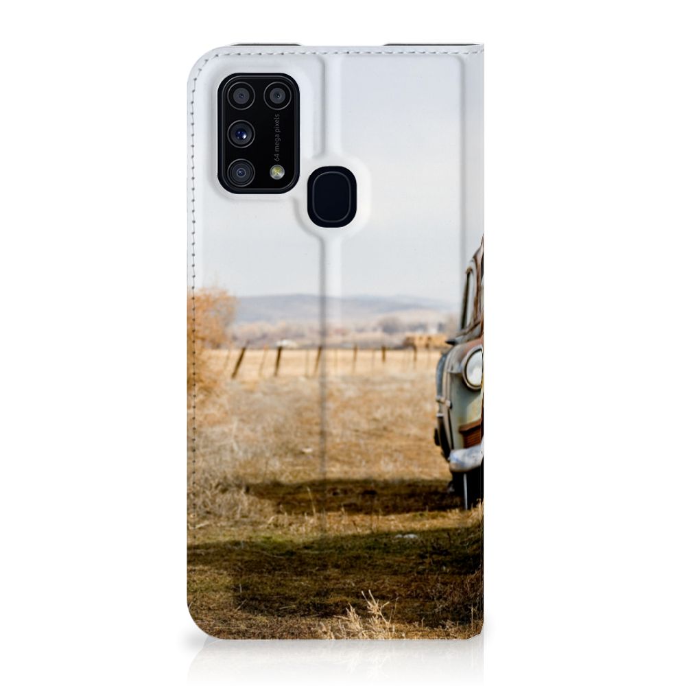 Samsung Galaxy M31 Stand Case Vintage Auto - B2C Telecom