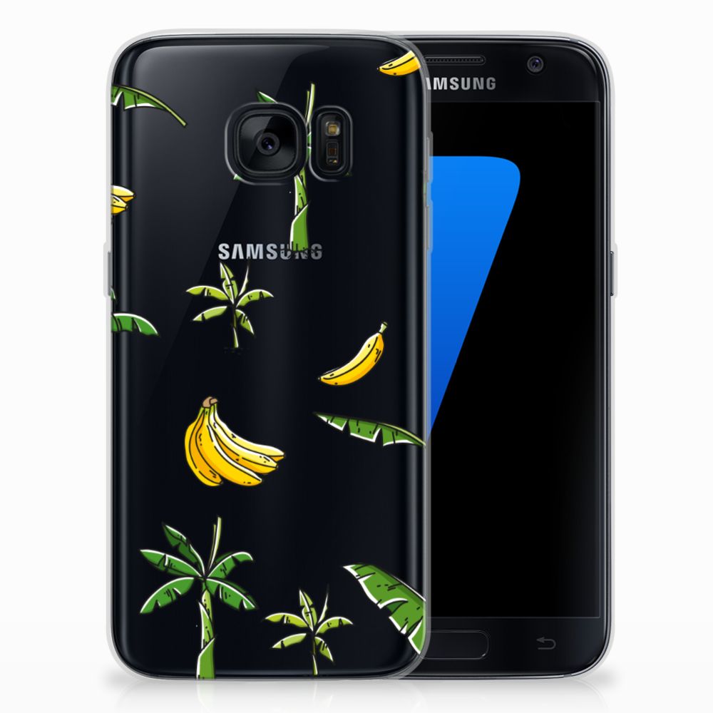 Samsung Galaxy S7 TPU Case Banana Tree