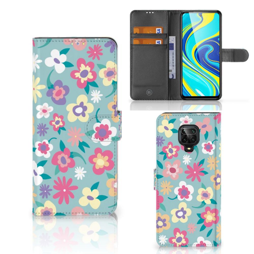 Xiaomi Redmi Note 9 Pro | Note 9S Hoesje Flower Power