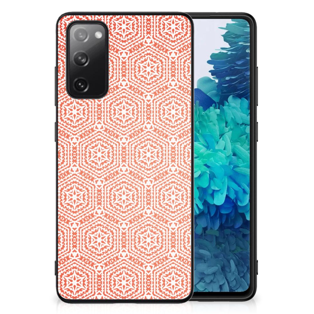 Samsung Galaxy S20 FE Back Case Pattern Orange B2C Telecom