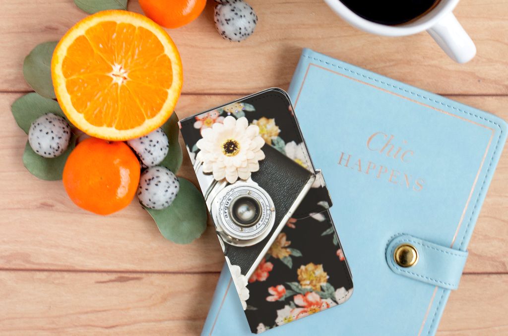 OPPO Find X3 Lite Telefoonhoesje met foto Vintage Camera
