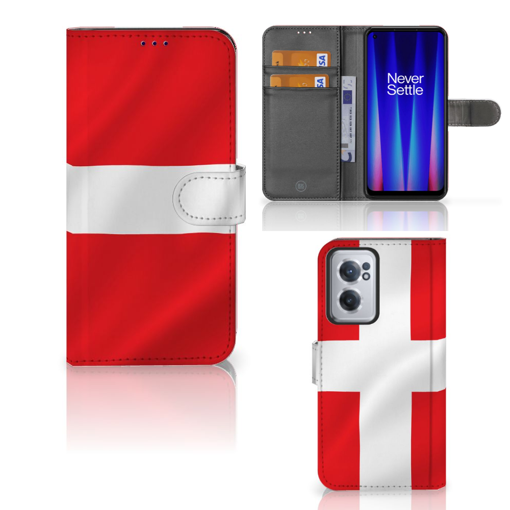 OnePlus Nord CE 2 Bookstyle Case Denemarken