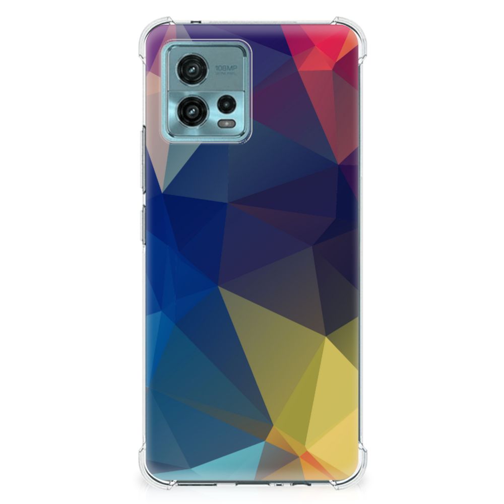 otorola Moto G72 Shockproof Case Polygon Dark B2C Telecom