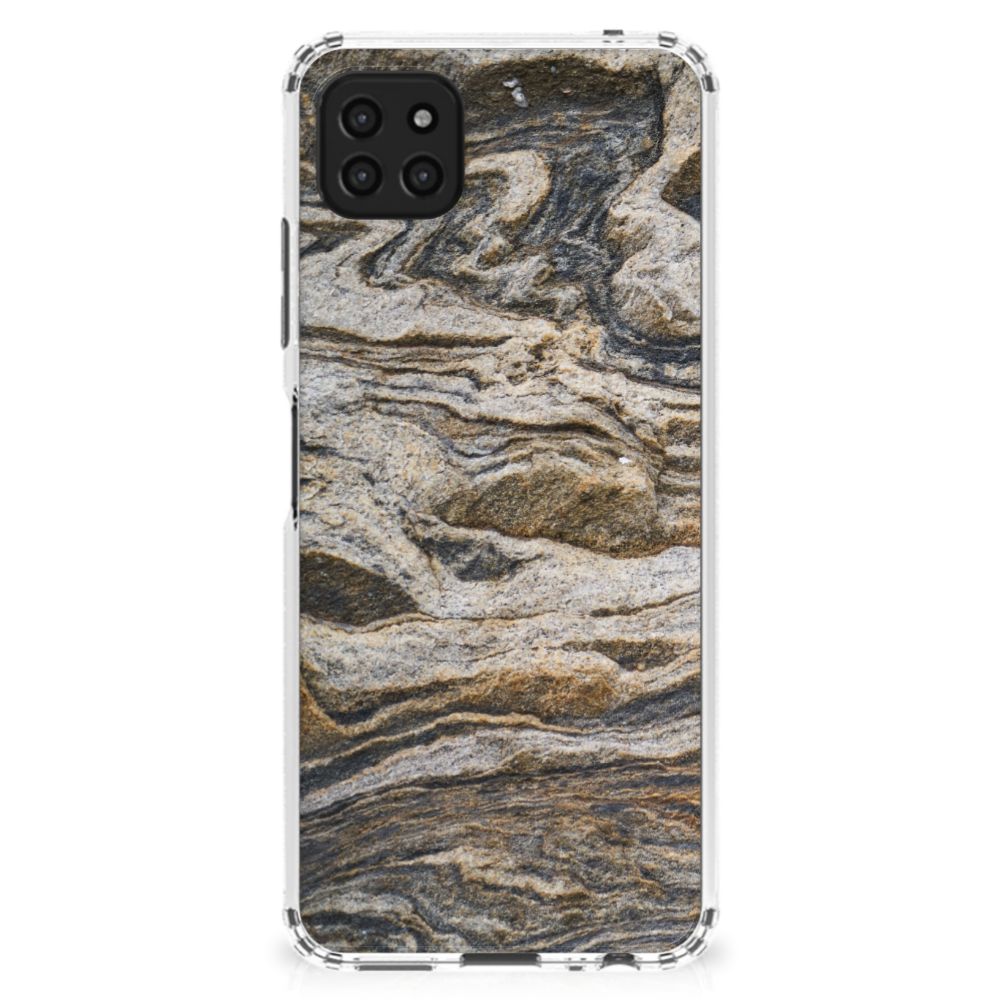 Samsung Galaxy A22 5G Anti-Shock Hoesje Steen B2C Telecom