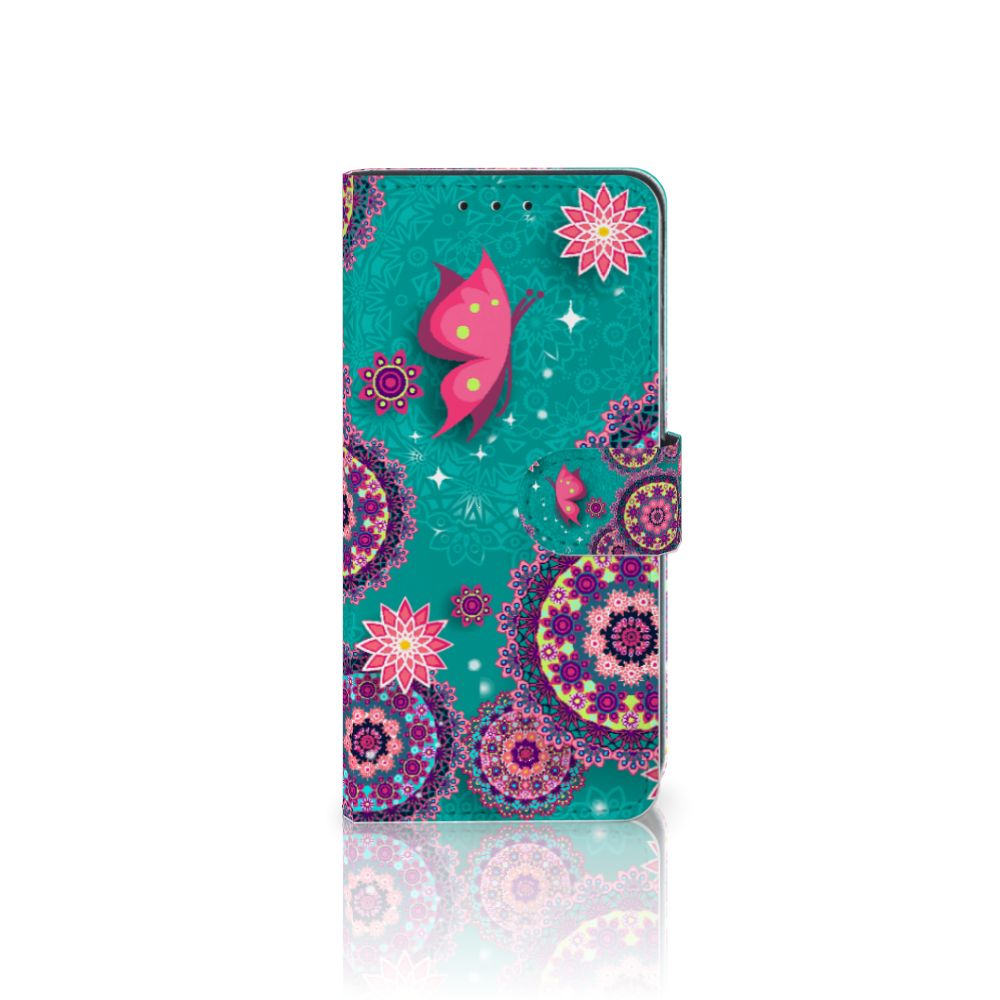 Xiaomi Redmi 8A Hoesje Cirkels en Vlinders