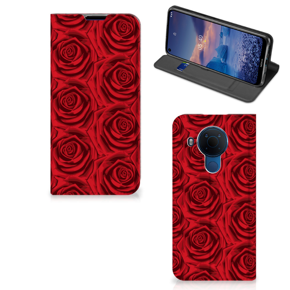 Nokia 5.4 Smart Cover Red Roses - B2C Telecom