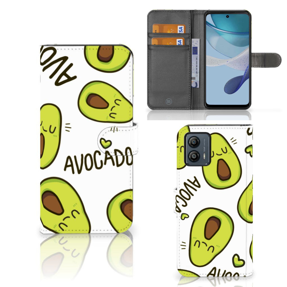 Motorola Moto G53 Leuk Hoesje Avocado Singing