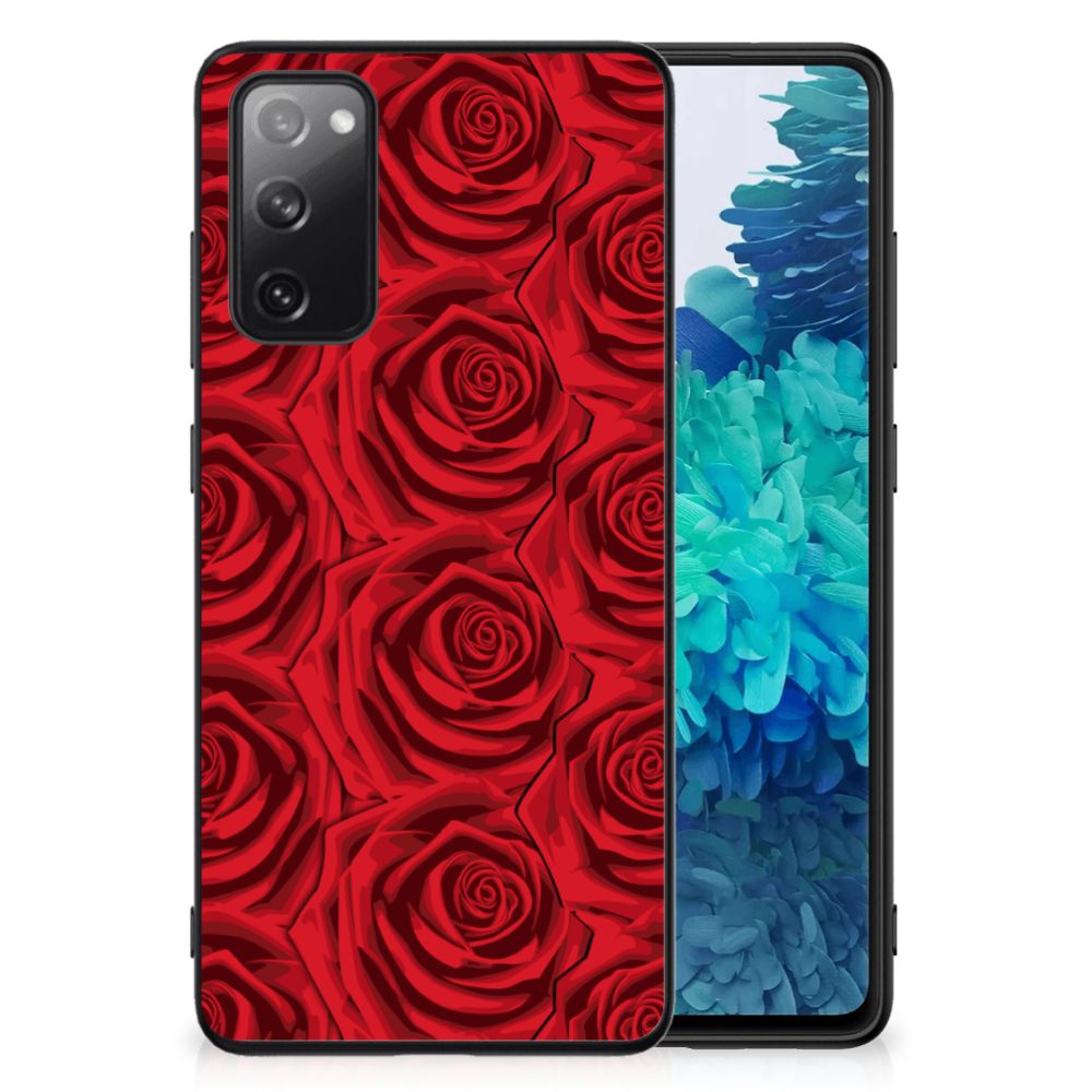 Samsung Galaxy S20 FE Bloemen Hoesje Red Roses B2C Telecom