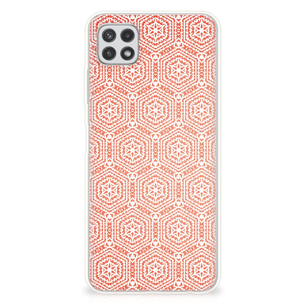 Samsung Galaxy A22 5G TPU bumper Pattern Orange B2C Telecom