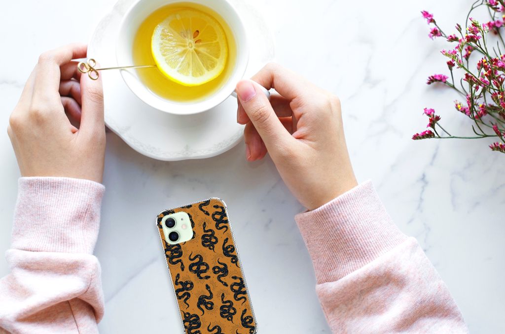 Case Anti-shock voor iPhone 12 Mini Snakes B2C Telecom