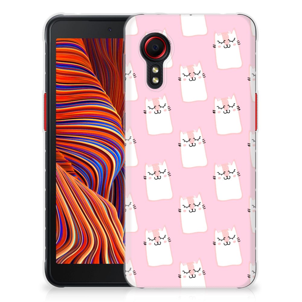Samsung Galaxy Xcover 5 TPU Hoesje Sleeping Cats B2C Telecom