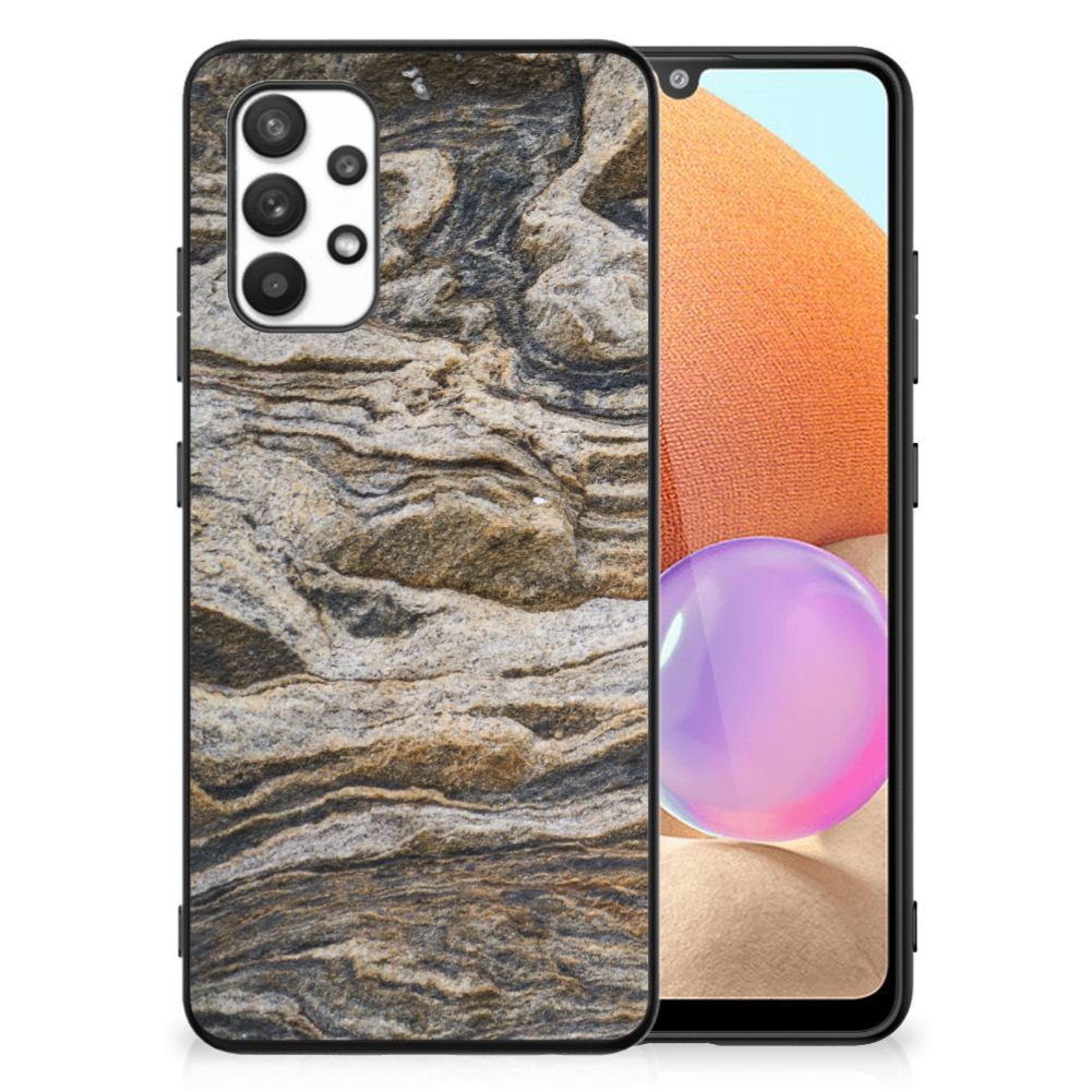 Samsung Galaxy A32 4G | A32 5G Enterprise Editie Marmeren Print Telefoonhoesje Steen B2C Telecom