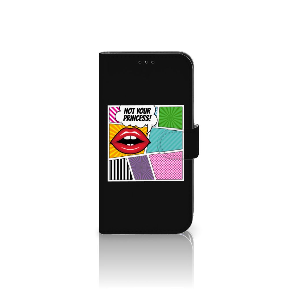 Apple iPhone 13 Wallet Case met Pasjes Popart Princess