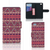 Huawei Ascend P8 Lite Telefoon Hoesje Aztec Paars