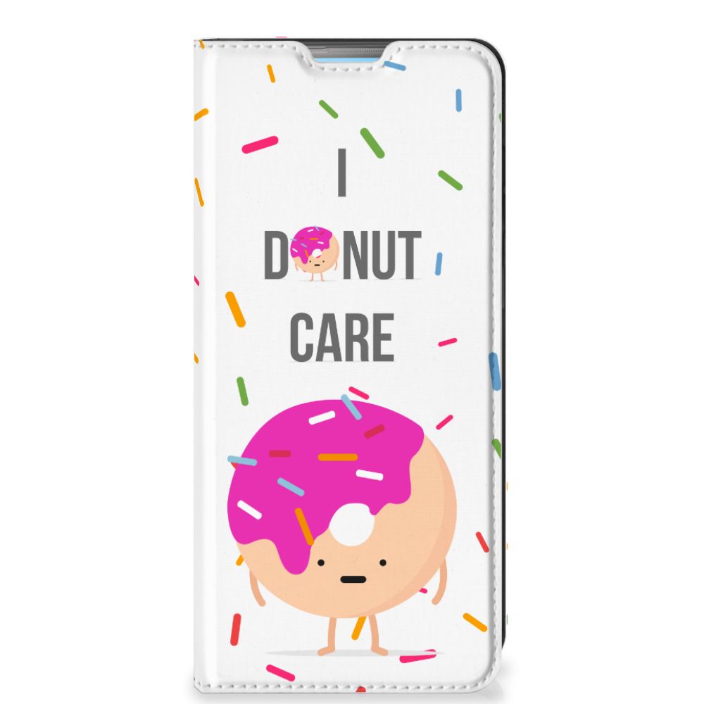 OPPO A74 4G Flip Style Cover Donut Roze - B2C Telecom
