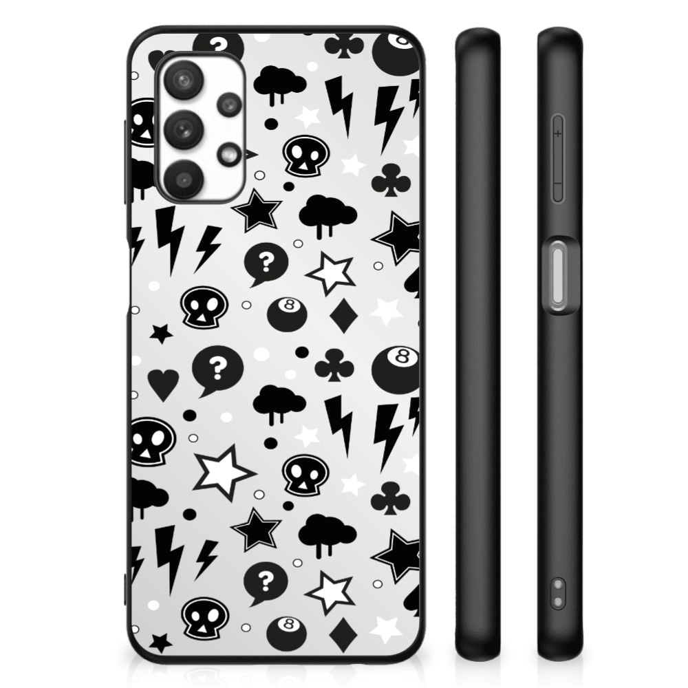 Telefoonhoesje Samsung Galaxy A32 5G Silver Punk B2C Telecom