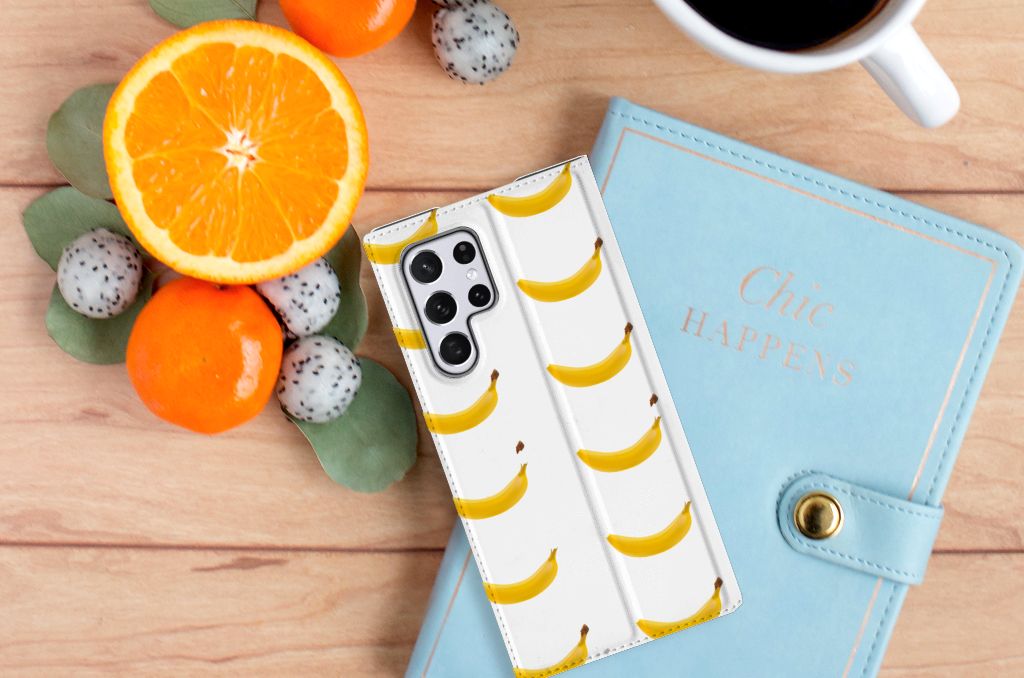 Samsung Galaxy S22 Ultra Flip Style Cover Banana - B2C Telecom