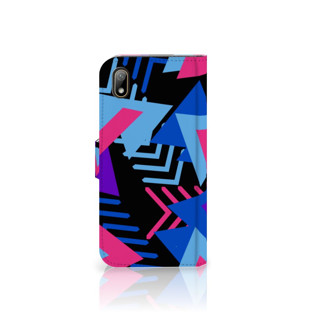 Huawei Y5 (2019) Book Case Funky Triangle