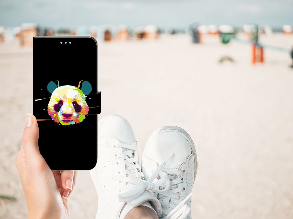 OPPO A74 4G Leuk Hoesje Panda Color