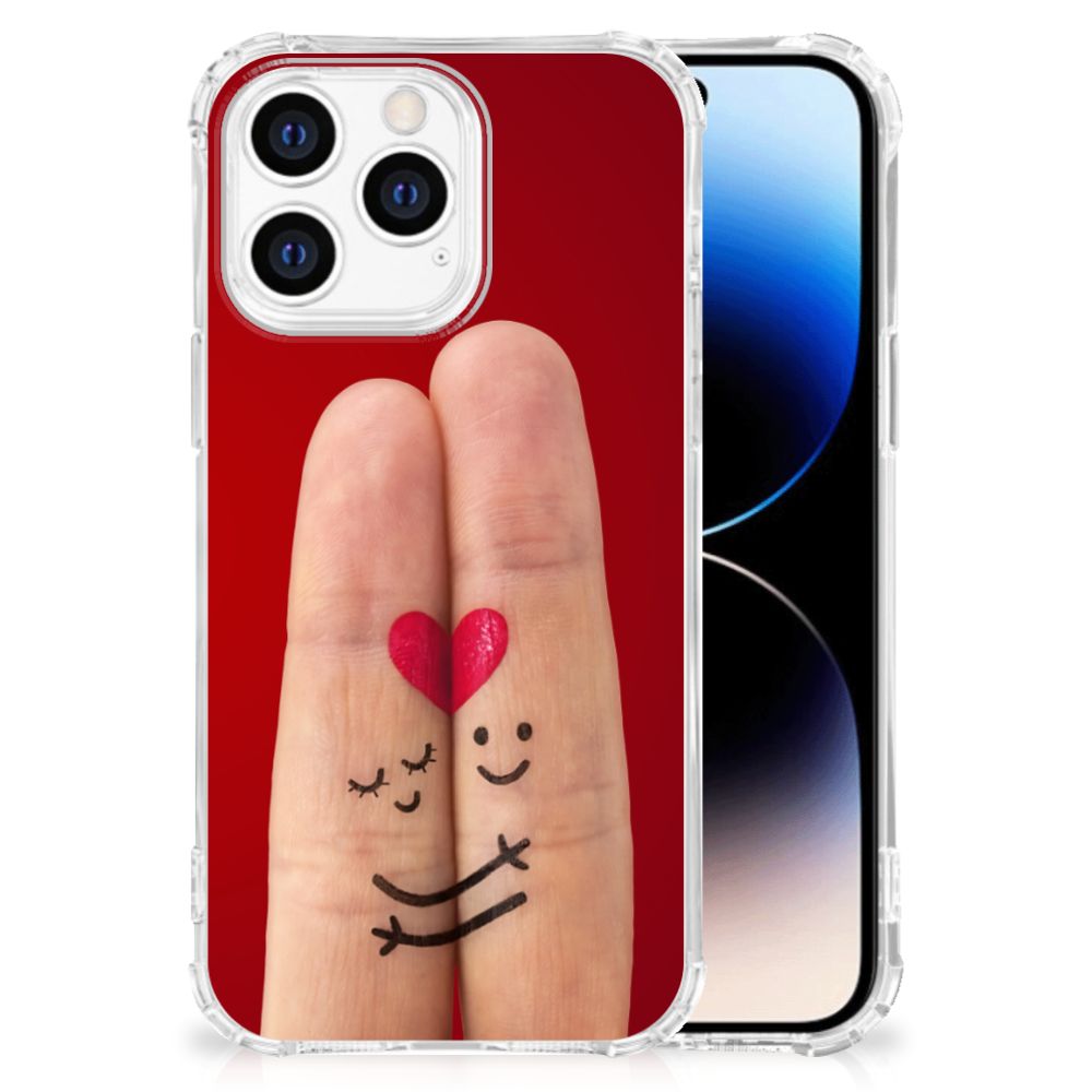 iPhone 14 Pro Anti Shock Bumper Case Liefde - Origineel Romantisch Cadeau B2C Telecom