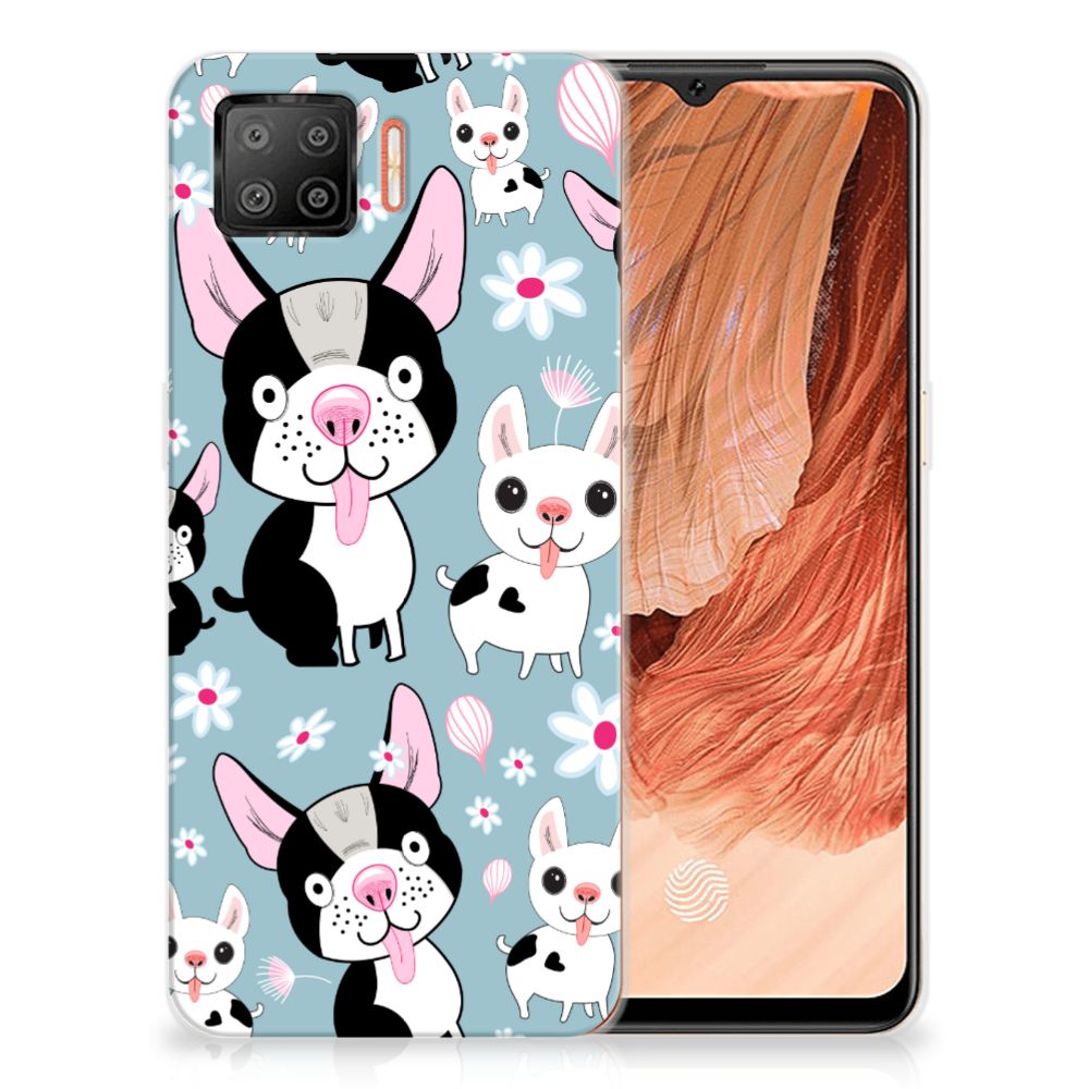 OPPO A73 4G TPU Hoesje Hondjes