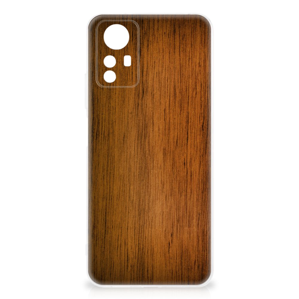 Xiaomi Redmi Note 12S Bumper Hoesje Donker Hout