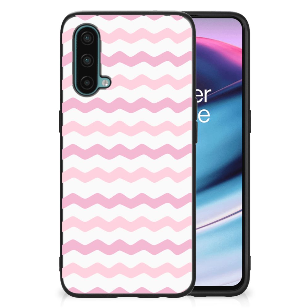 OnePlus Nord CE 5G Back Case Waves Roze B2C Telecom