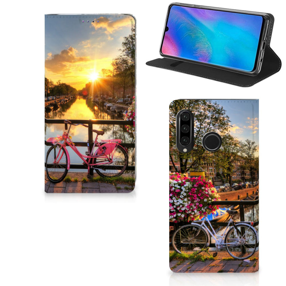 Huawei P30 Lite New Edition Book Cover Amsterdamse Grachten