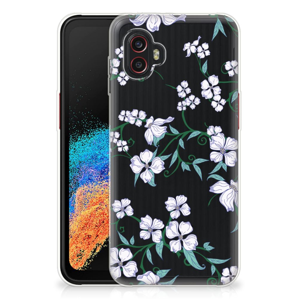 Samsung Galaxy Xcover 6 Pro Uniek TPU Case Blossom White