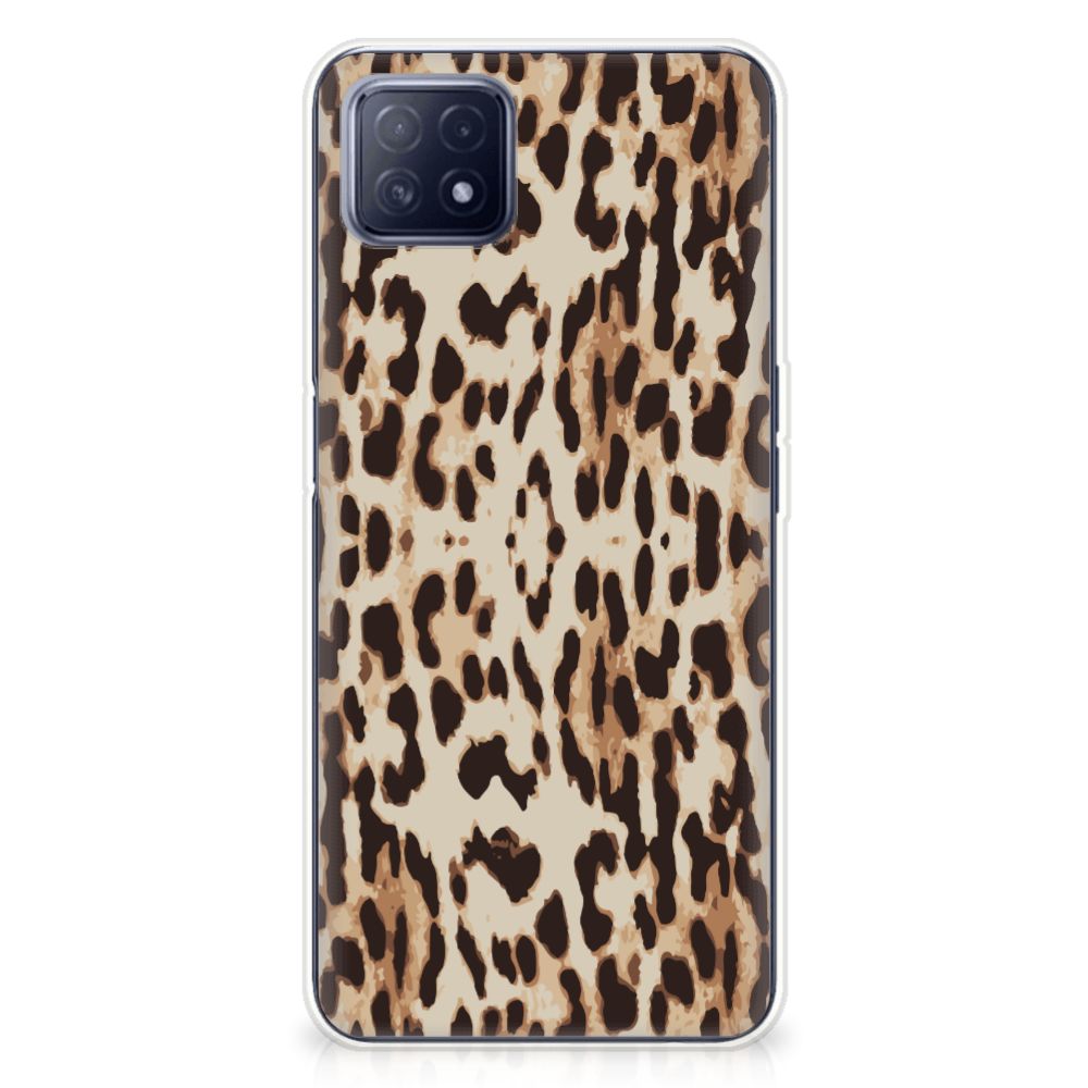 OPPO A53 5G | OPPO A73 5G TPU Hoesje Leopard