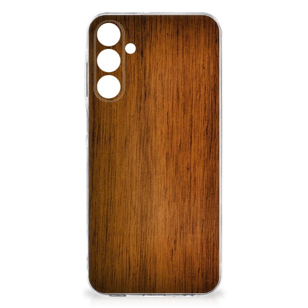 Samsung Galaxy A16 Bumper Hoesje Donker Hout