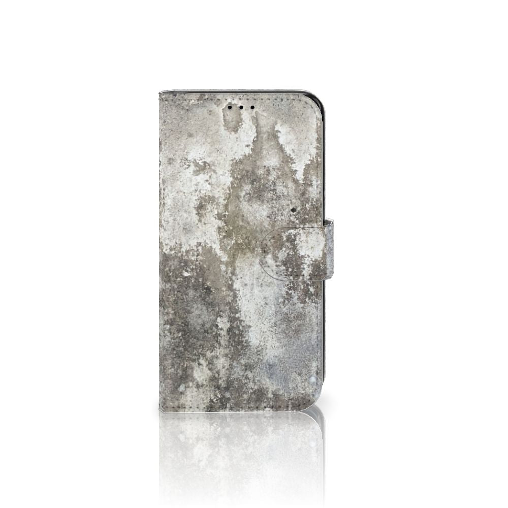 Samsung Galaxy S7 Edge Bookcase Beton Print