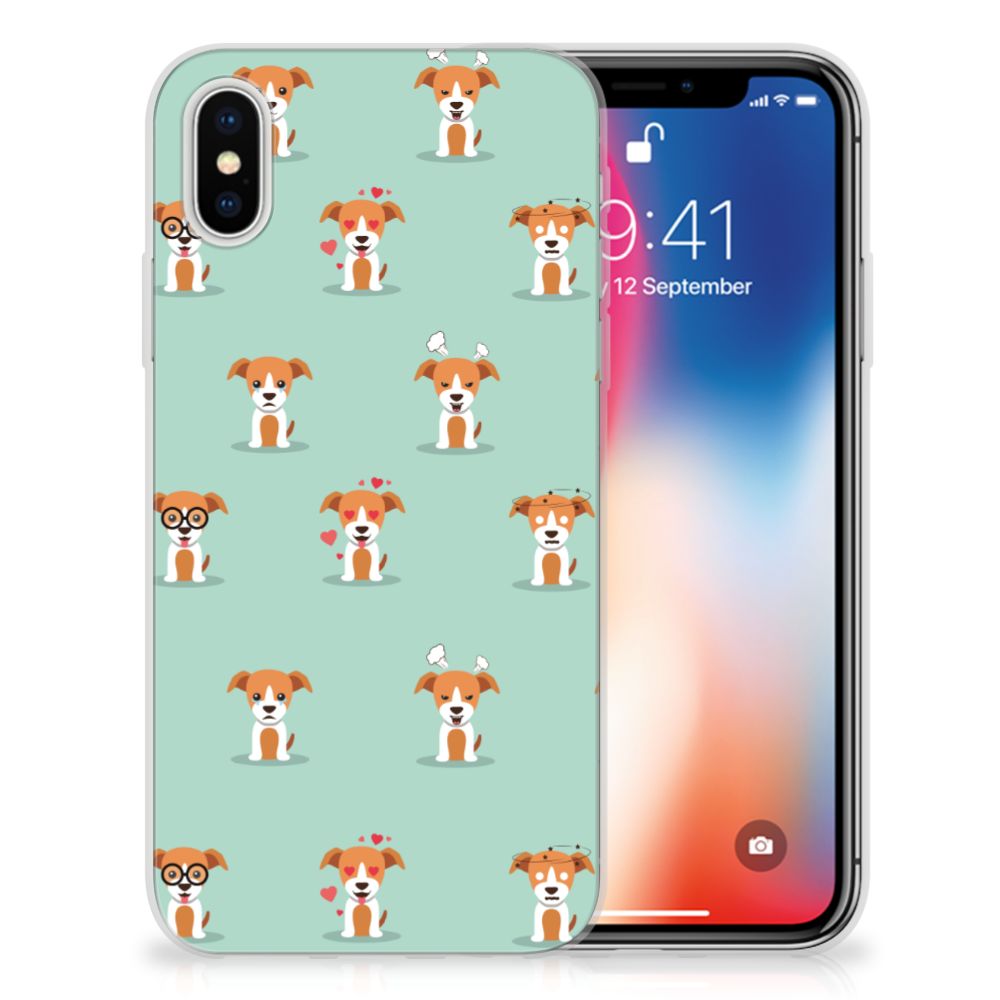 Apple iPhone X | Xs TPU Hoesje Pups