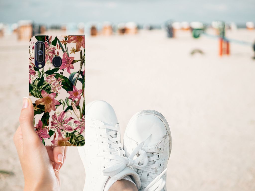 Samsung Galaxy A60 Smart Cover Flowers